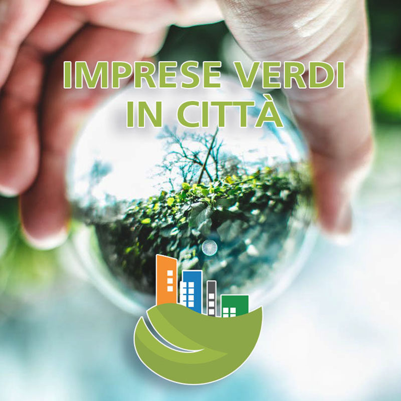 Imprese verdi in città con logo