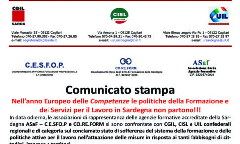 COMUNICATO STAMPA