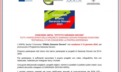 CONCORSO ANPAL – EFFETTO GARANZIA GIOVANI